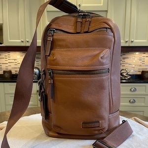 SOLD!! Unique Tumi Crossbody Sling Bag